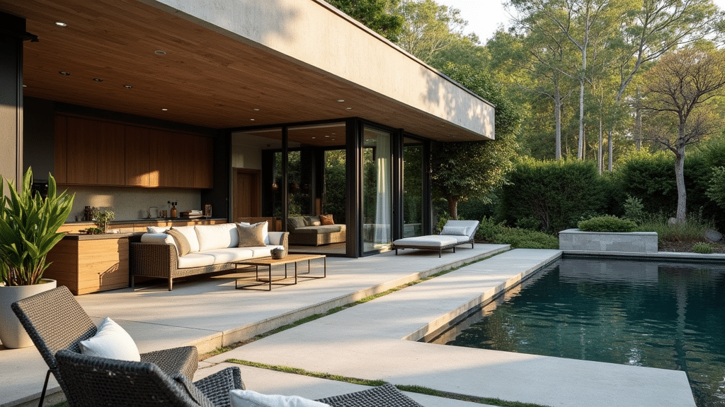 multifunctional spaces for outdoor living
