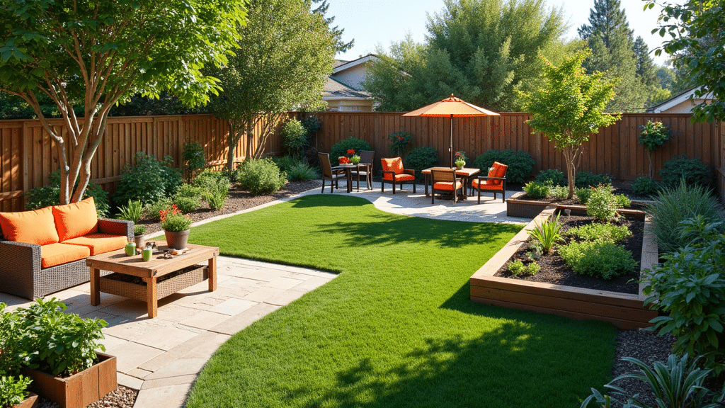 Creating Different Areas in Your Yard