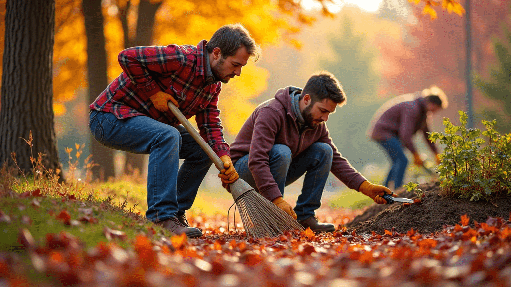 Fall outdoor tasks