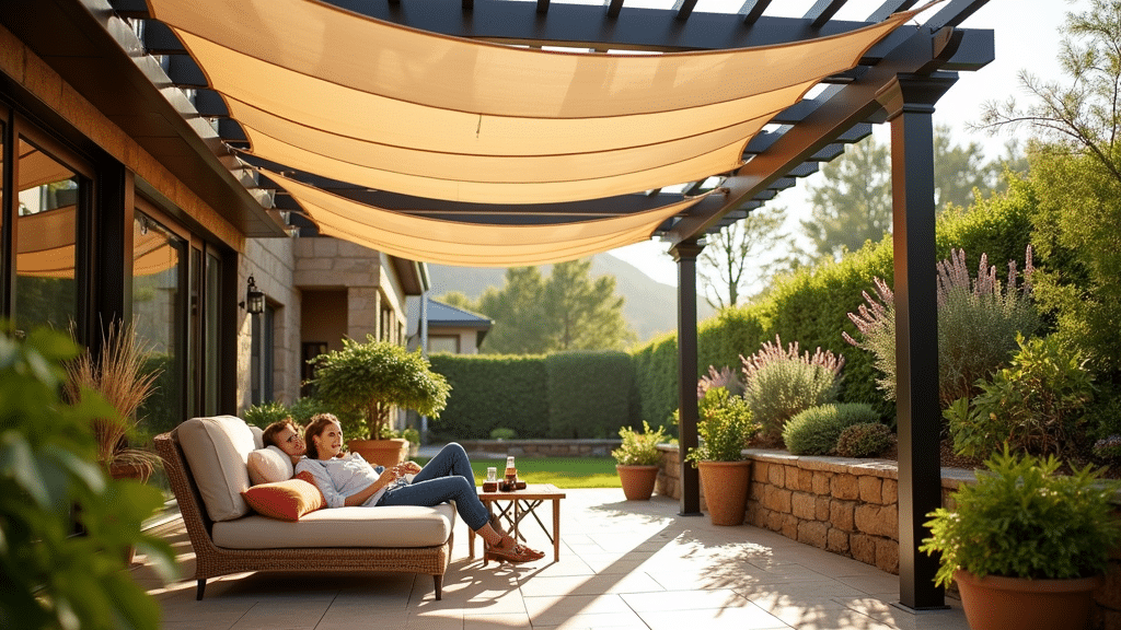 sun shade covers for pergolas