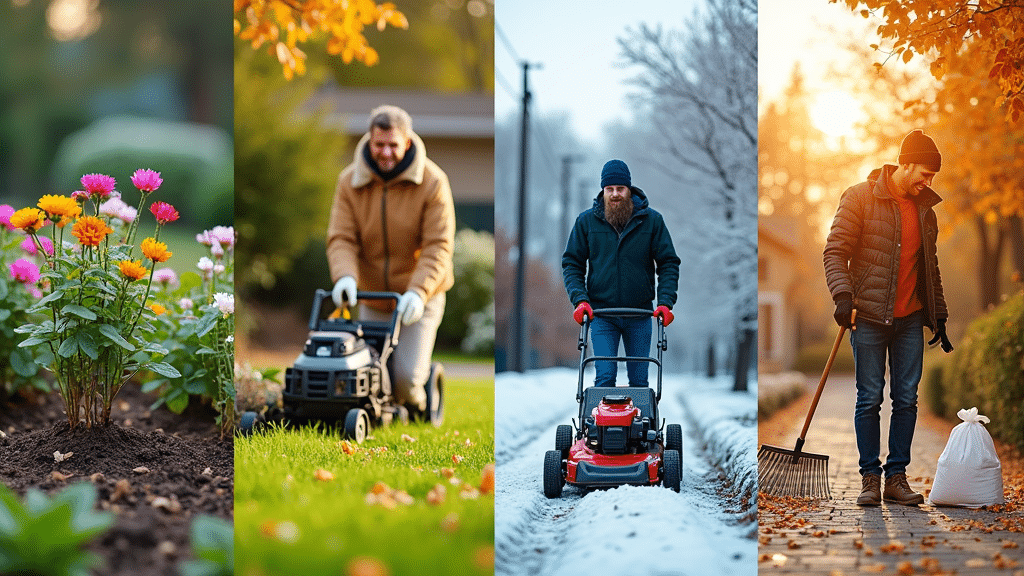 Essential outdoor maintenance tasks by season
