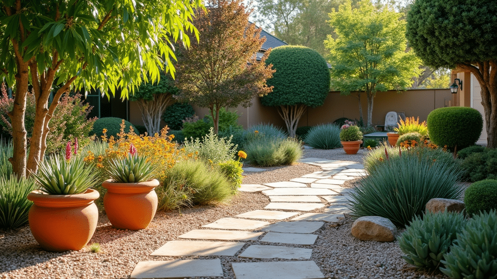 Popular landscaping styles in Redding