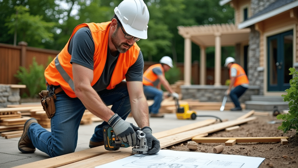 What does an outdoor contractor do?