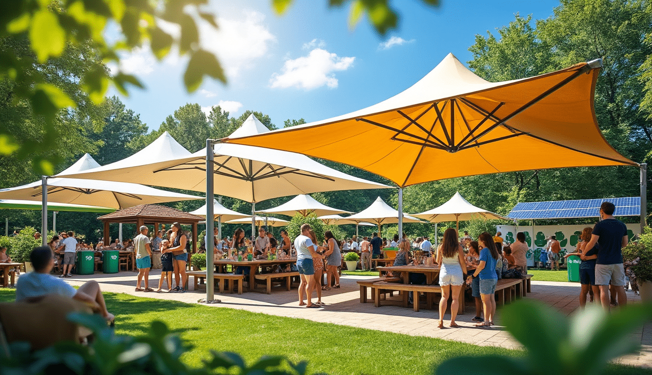 Environmental Impact of Commercial Shade Structures
